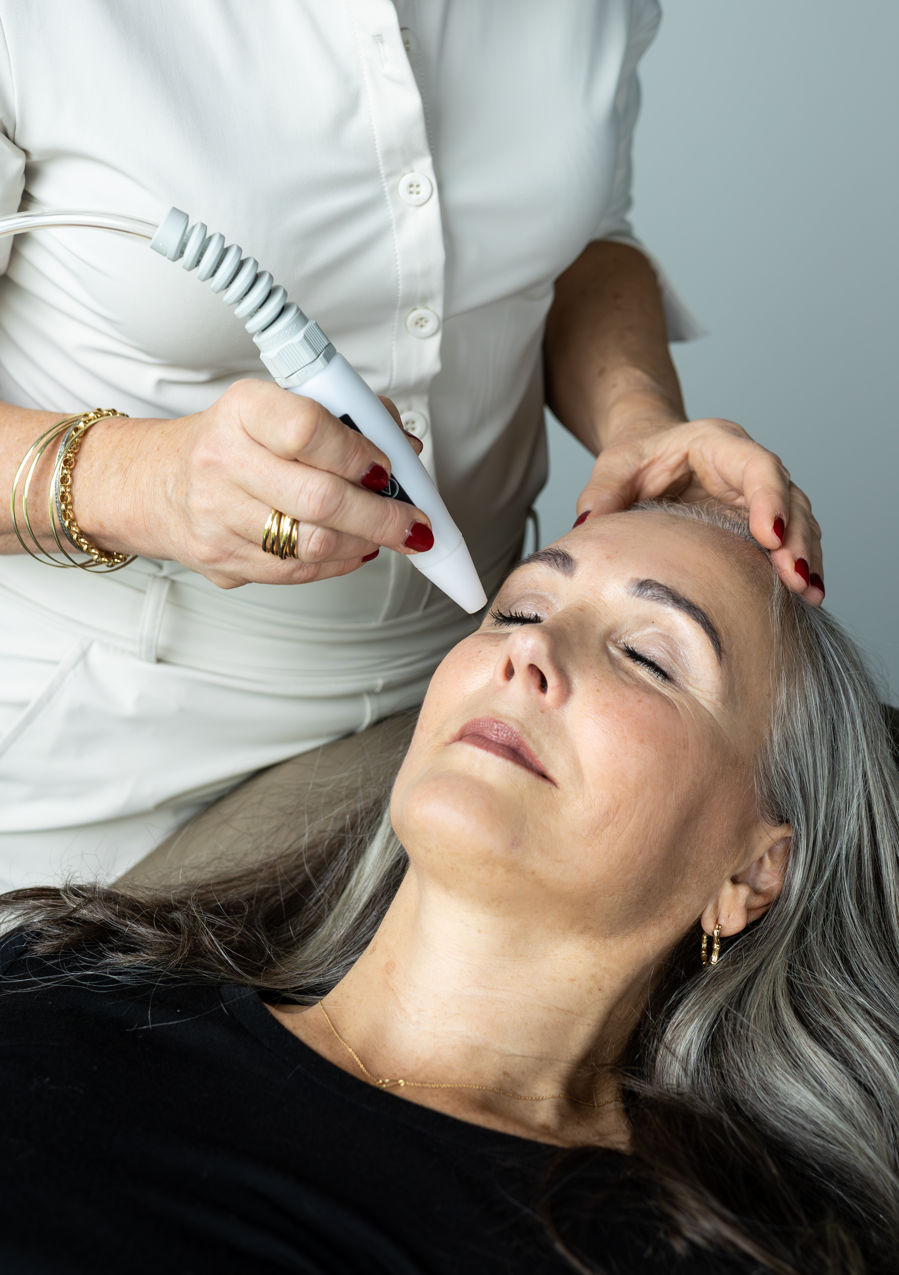 Vibra-systeem in een cosmetische kliniek